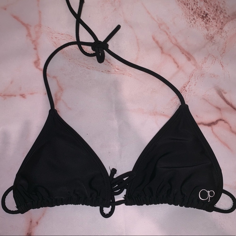 Op black bikini top